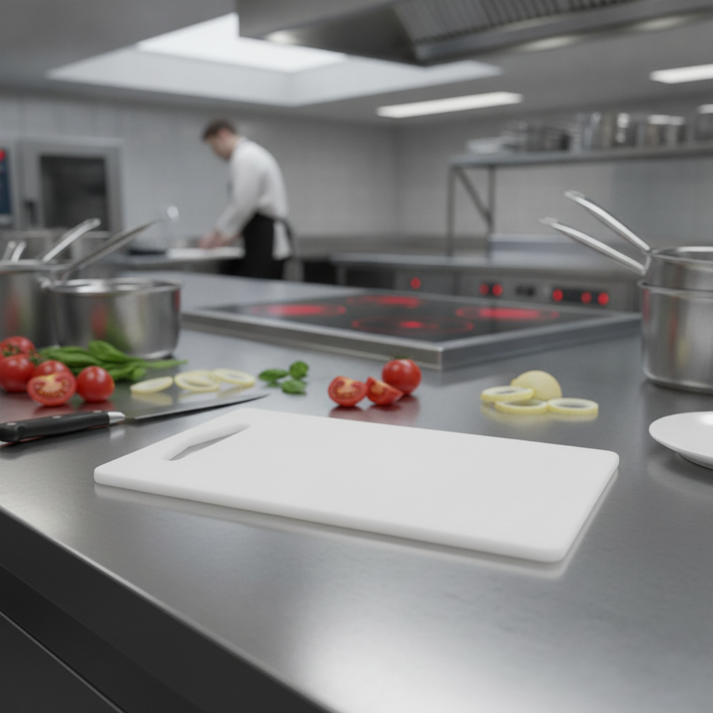 Low Density Polyethylene Cutting Board 250x150mm for Food Preparation