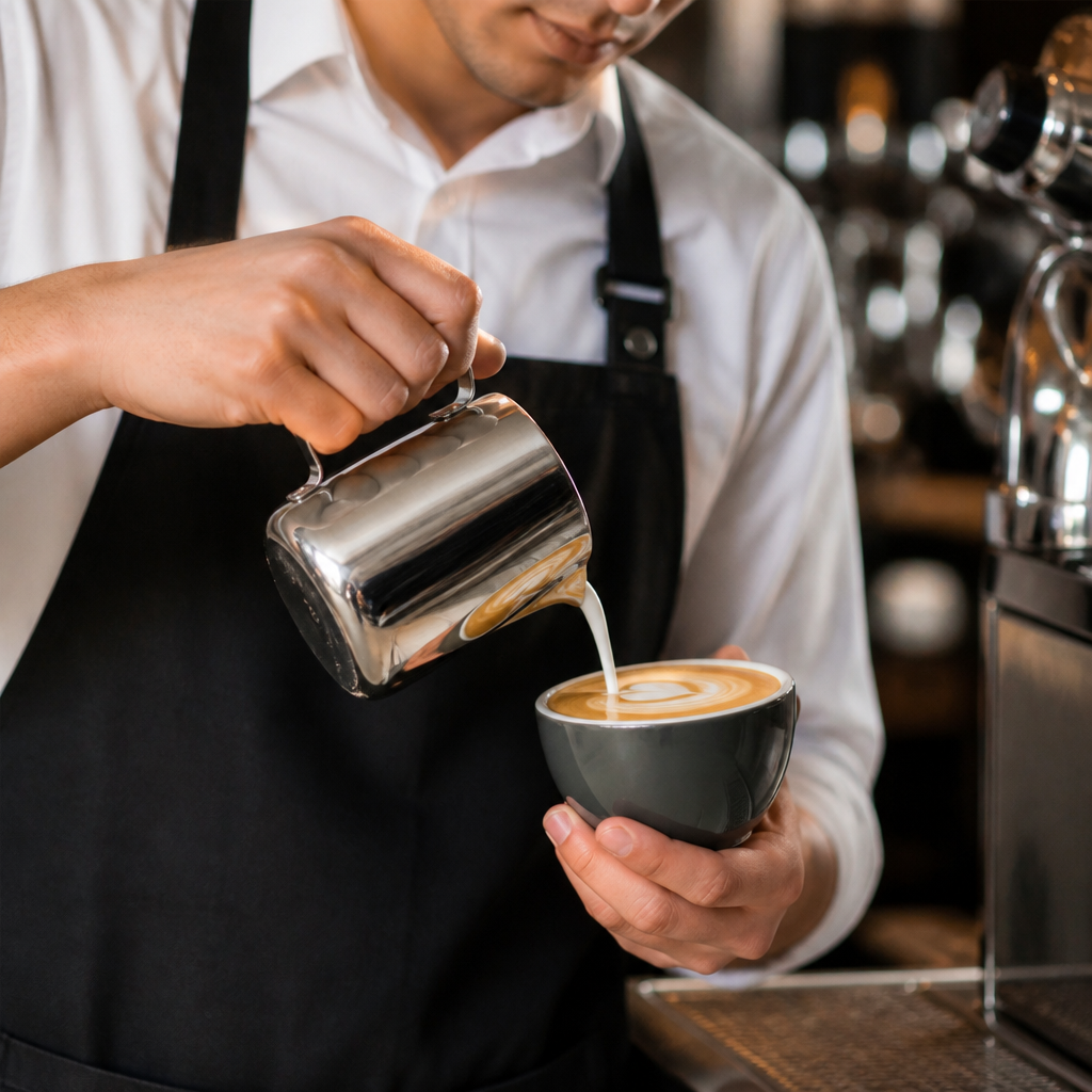 Stainless Steel Milk Jug 285ml for Beverage Service
