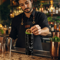 Glass Onyx Tiki Glasses 450ml for Cocktails (Pack of 6)