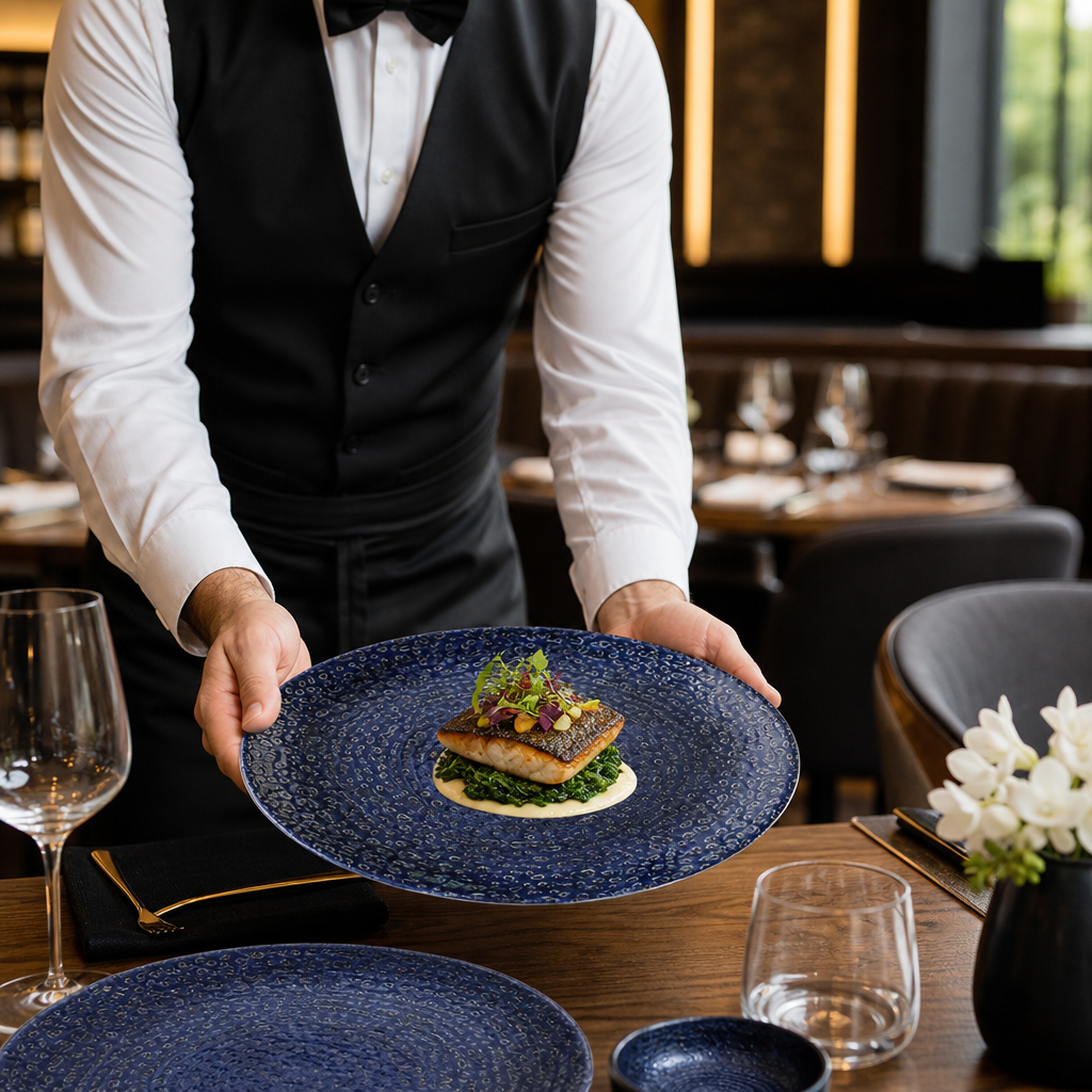 Coupe Plates 260mm Vitrified Ceramic for Hospitality (Pack of 12)