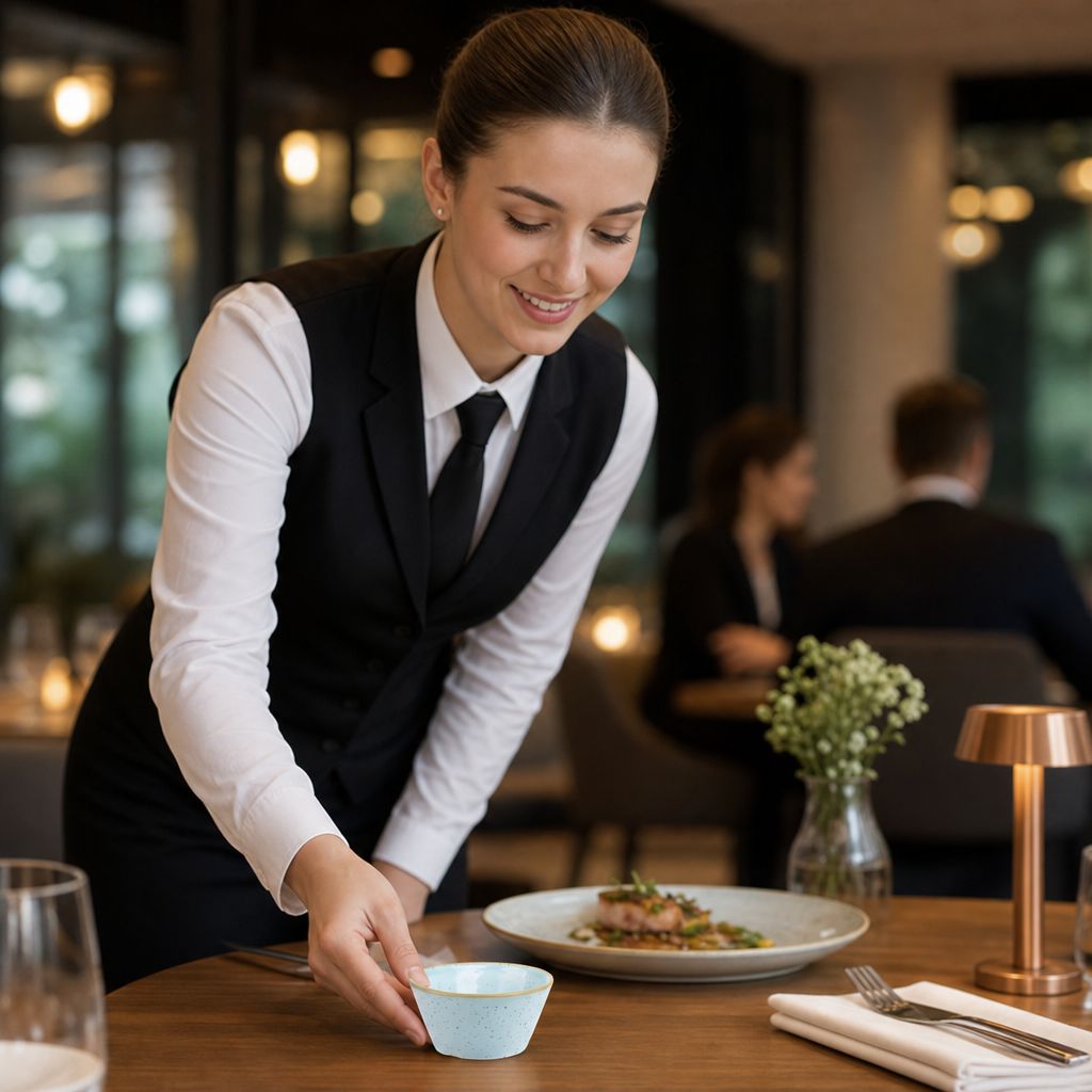 Blue Sauce Dish 3oz Duck Egg Blue Vitrified Ceramic for Dining Tables (Pack of 12)