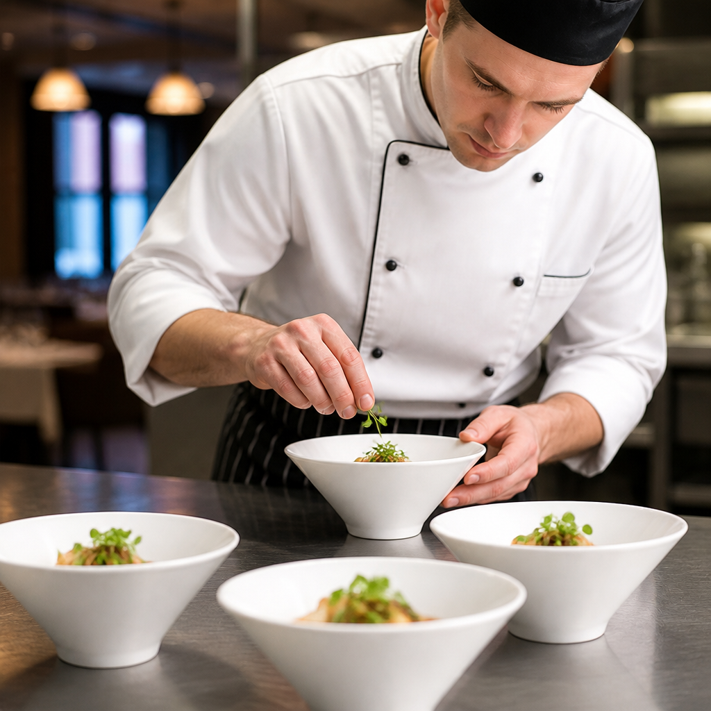 Axis Bowls 115mm Porcelain for Catering Use (Pack of 12)
