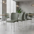 Polypropylene Rattan Side Chairs Green 813mm for Cafés & Restaurants (Pack of 4)