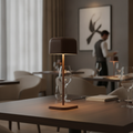 Aluminium Cordless Table Lamp 300mm for Indoor & Outdoor Use