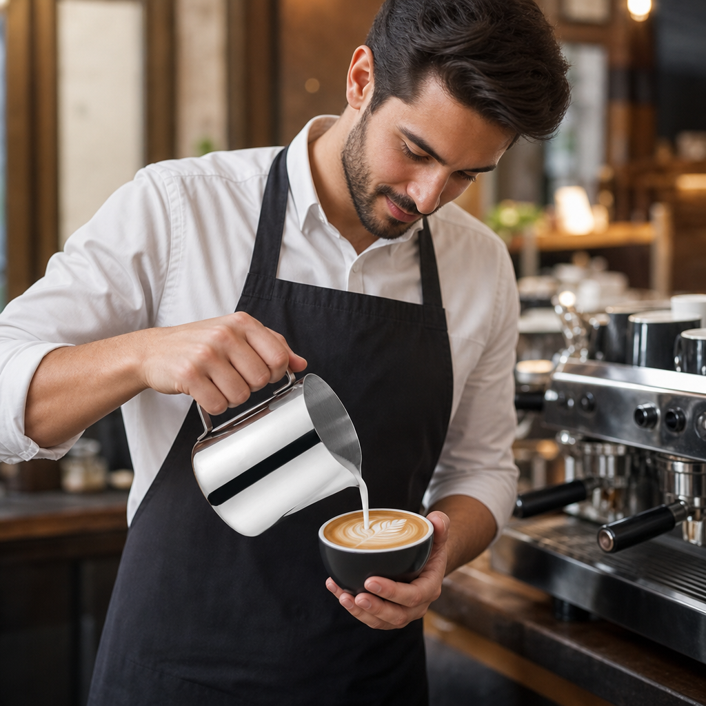 Stainless Steel Milk Jug 910ml for Caf? and Restaurants