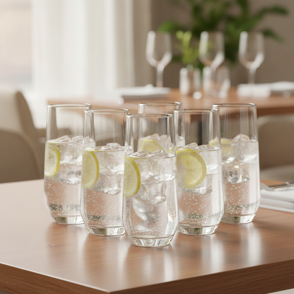 Kwarx Hi Ball Glass 450ml for Elegant Drink Service (Pack of 6)