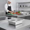 201 Stainless Steel 1/2 Gastronorm Tray 20mm for Commercial Use