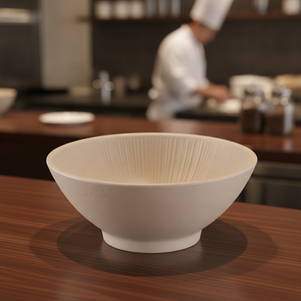 Melamine Round Serving Bowl 500ml for Buffets & Catering