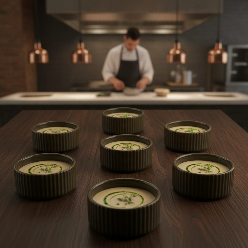 Porcelain Bowls Brown 70ml for Catering & Hospitality (Pack of 6)
