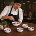 Dessert Bowls 155mm Glass for Home Dining (Pack of 6)