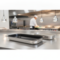 Heavy Duty 304 Stainless Steel Gastronorm Tray 9L for Commercial Kitchens