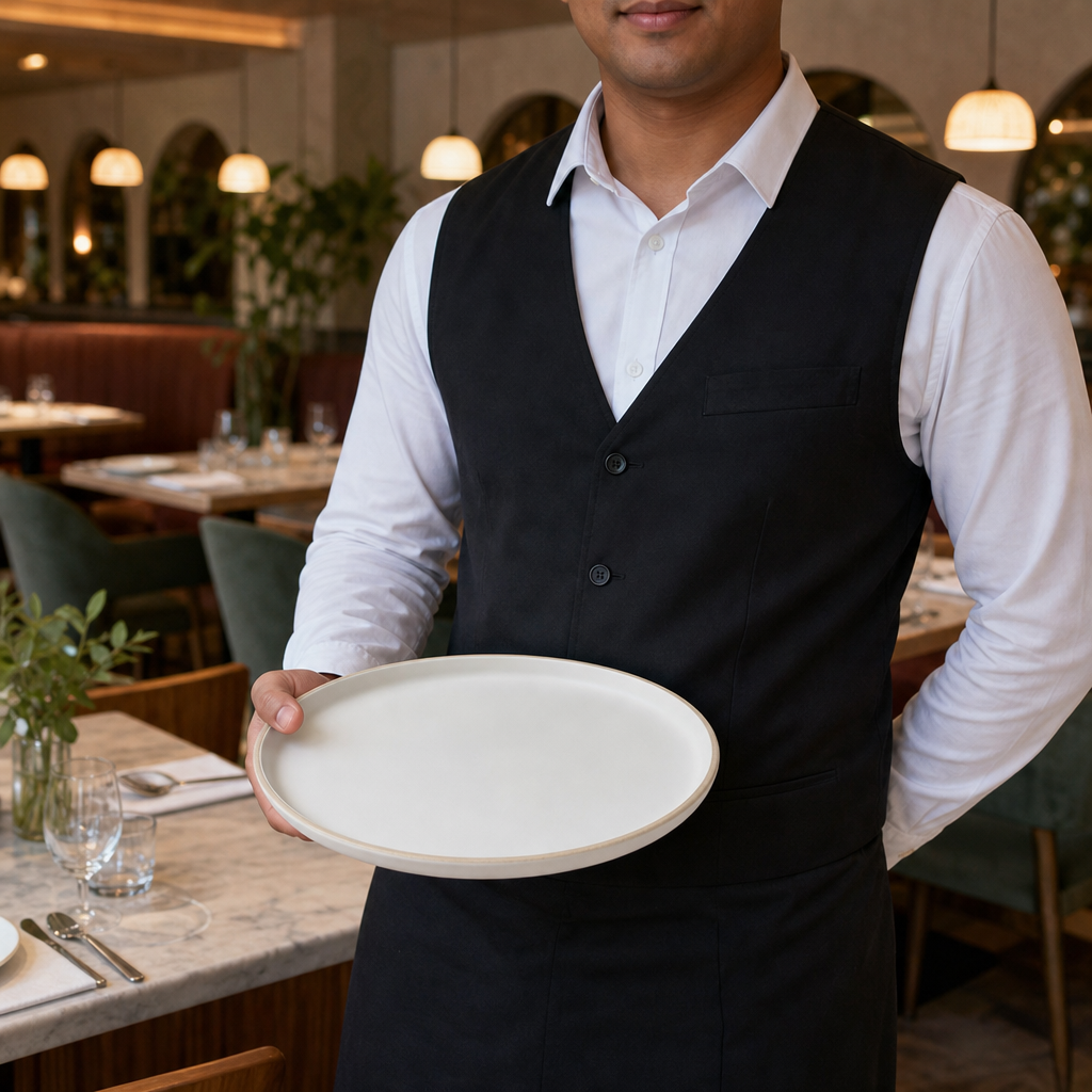 Plates 270mm Melamine for Restaurant & Buffet (Pack of 6)