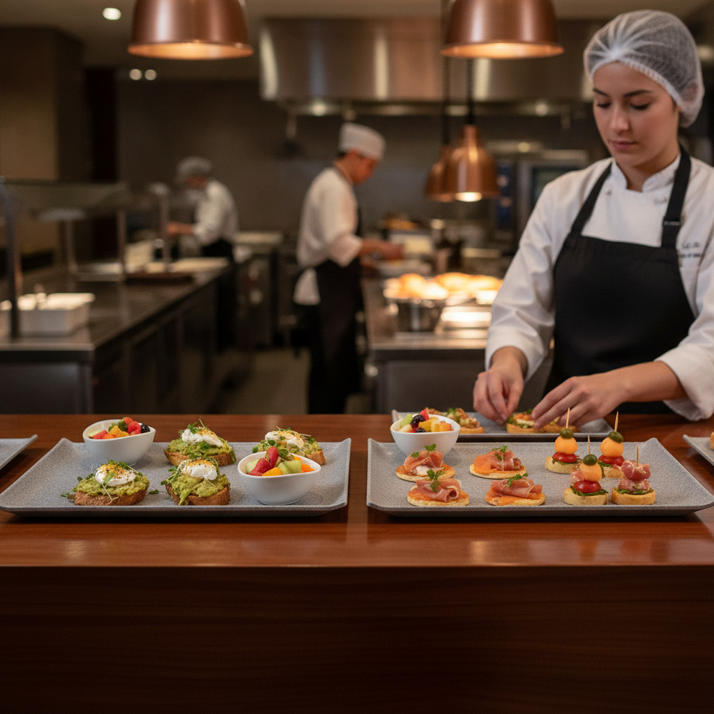 Melamine Rectangular Trays 530mm for Buffet Events (Pack of 2)