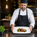 Oblong Plates 199 300mm Porcelain for Professional Kitchens (Pack of 6)