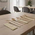 Wooden Cutlery Set 8mm for Event Catering (Pack of 250)