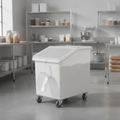 Polyethylene Mobile Ingredient Bin 140L for Bulk Storage