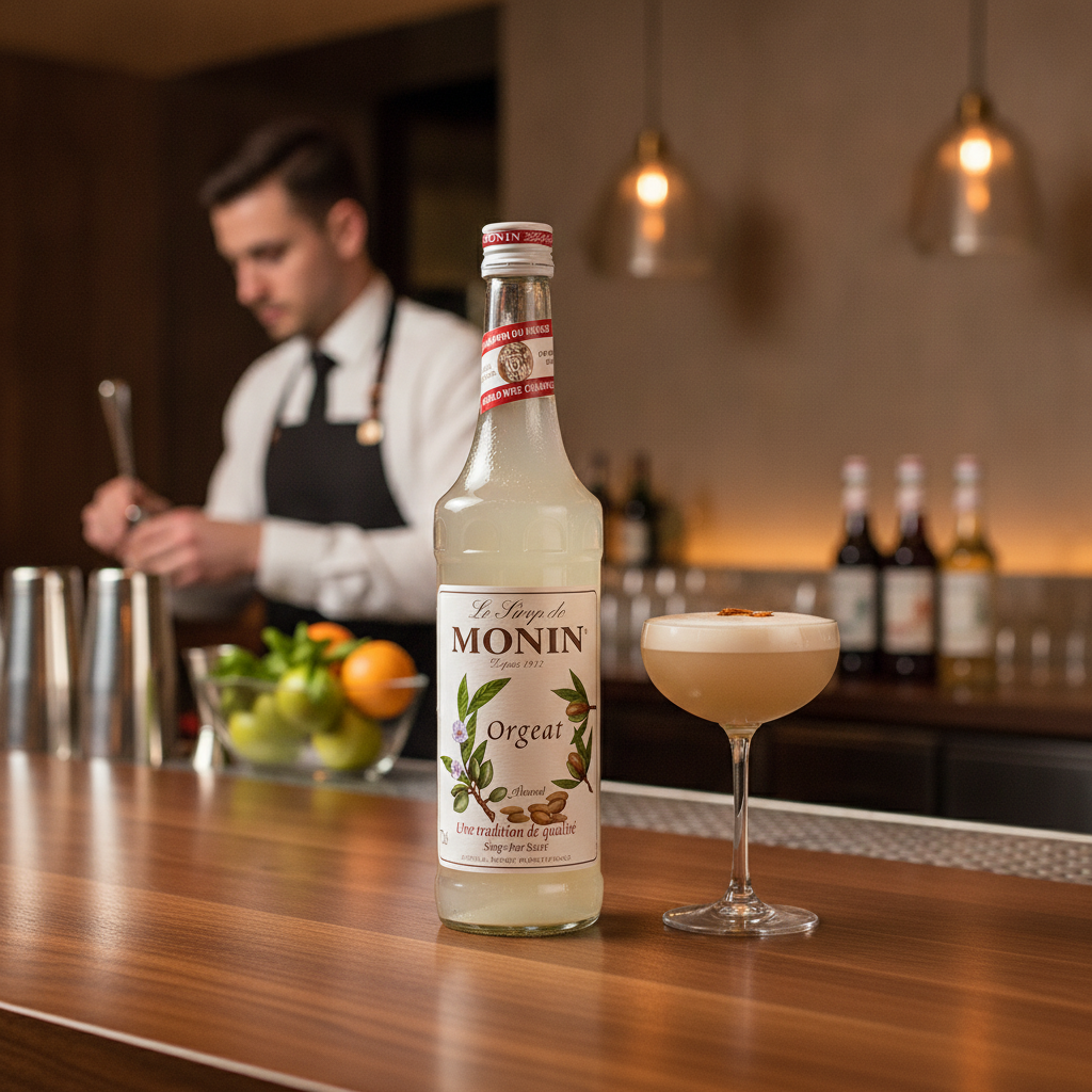 Natural Almond Syrup 700ml for Cocktails & Hot Drinks