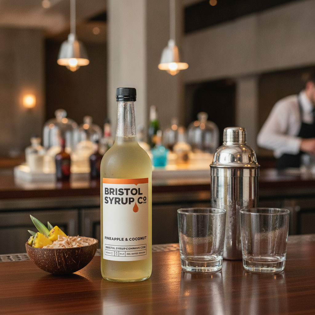 Pineapple & Coconut Syrup 750ml for Creative Cocktails