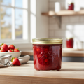 Glass Wide Mouth Preserve Jar 200ml for Food Storage