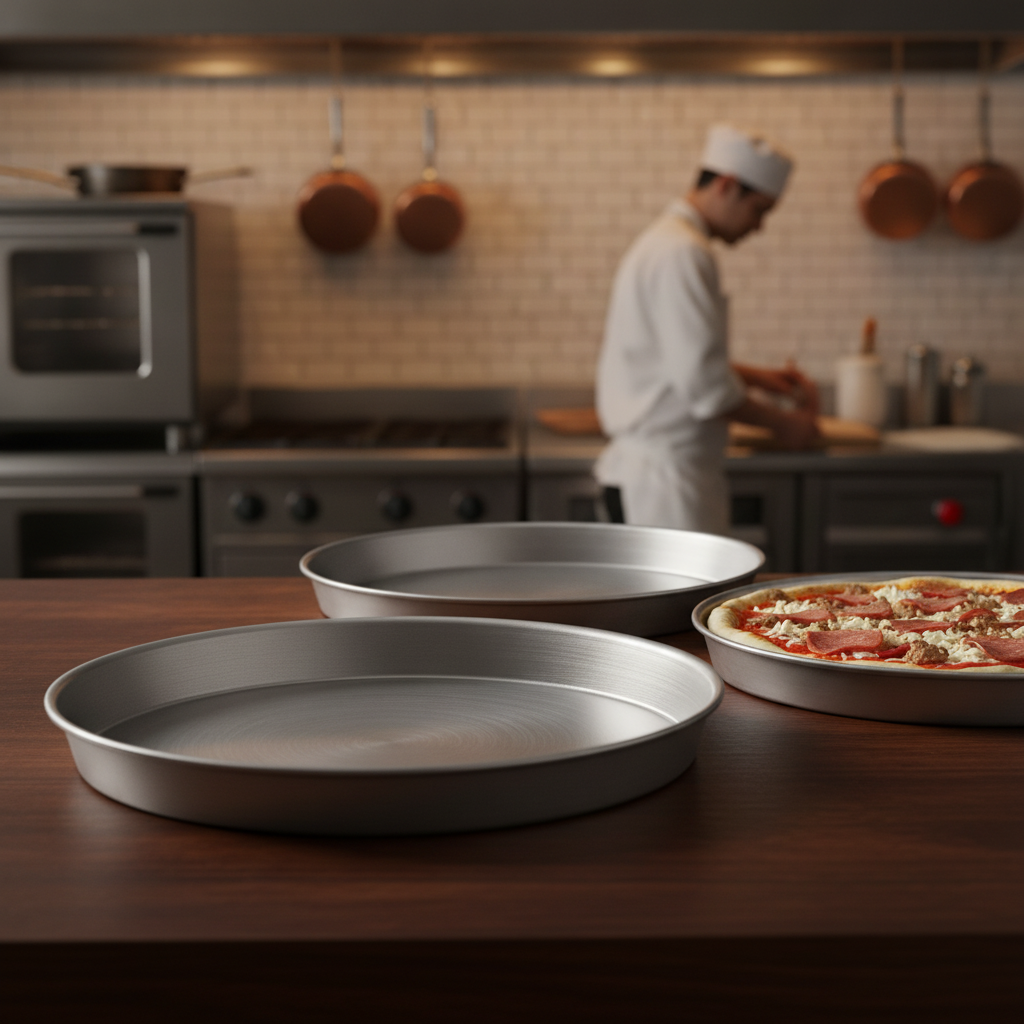 Iron Deep Dish Pizza Pan 12in for Perfect Chicago-Style Pizzas