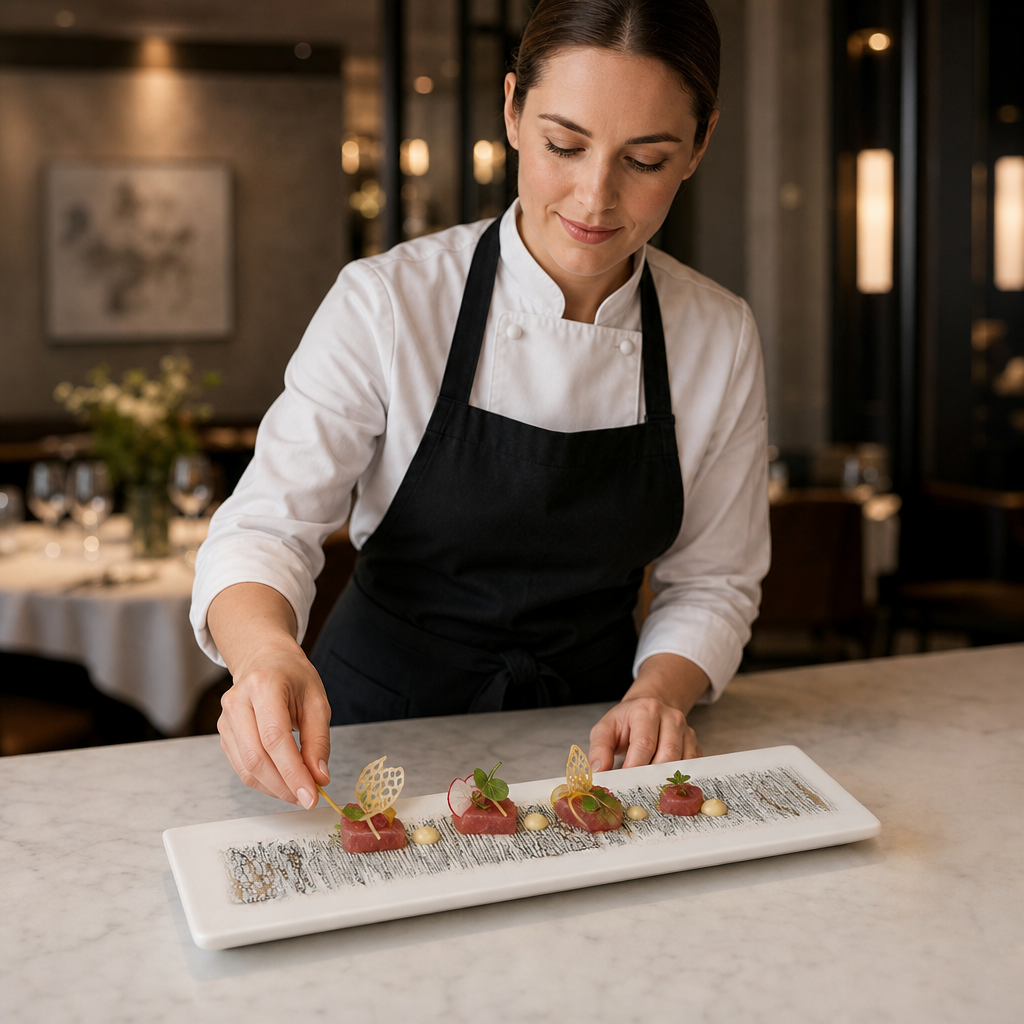 Tasting Trays 323x105mm Pink Vitrified Ceramic for Everyday Service (Pack of 6)