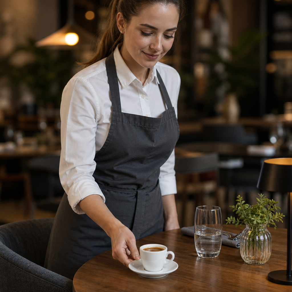 Espresso Saucers White Stoneware for Cafés & Restaurants (Pack of 12)