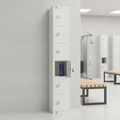 Powder Coated Steel Six Door Lockers for Personal Storage