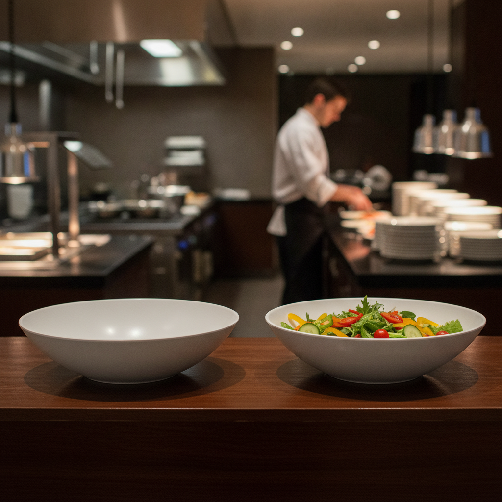 Melamine Buffet Bowls 4.5L for Catering & Hospitality (Pack of 2)