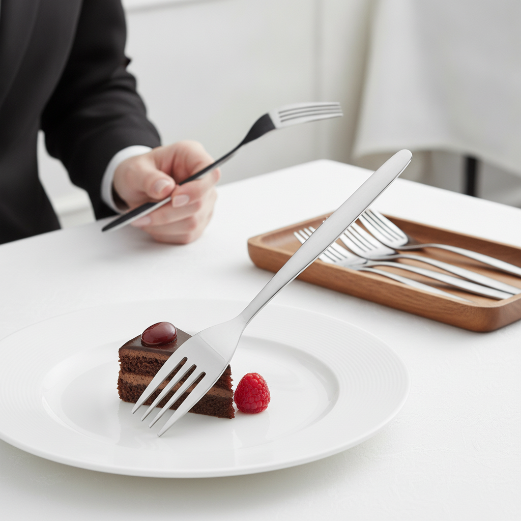 Stainless Steel Dessert Forks 177mm for Dining (Pack of 12)