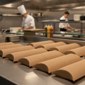 Paperboard Large Hot Wrap for On-the-Go Meals (Pack of 200)