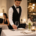 Clear Glass Wine Glasses 320ml for Restaurants & Bars (Pack of 12)
