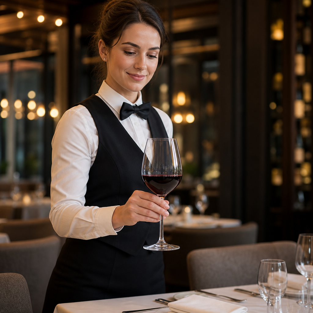 Glass Large Red Wine Glasses 500ml for Bars & Restaurants (Pack of 6)