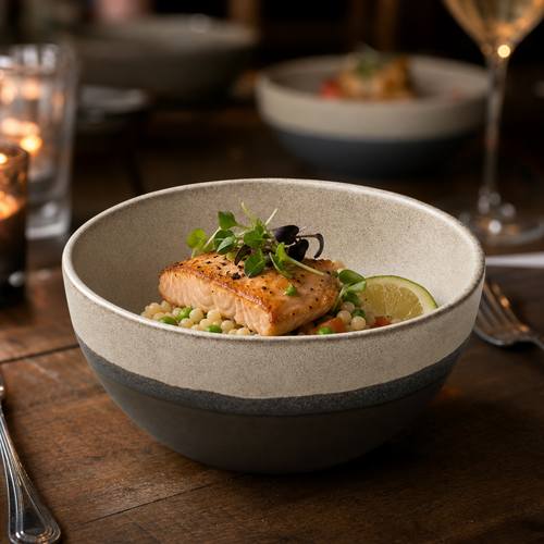 Bowls 130mm Stoneware for Showcasing Dishes (Pack of 6)