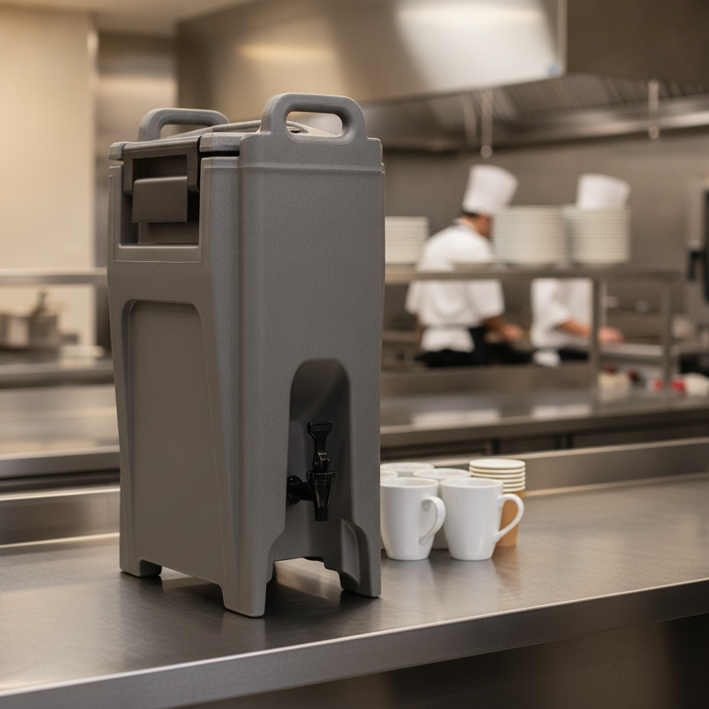 Polyethylene Insulated Beverage Dispenser 19.9L for Catering & Hospitality