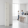 Powder Coated Steel Double Door Lockers 450mm Deep for Secure Storage