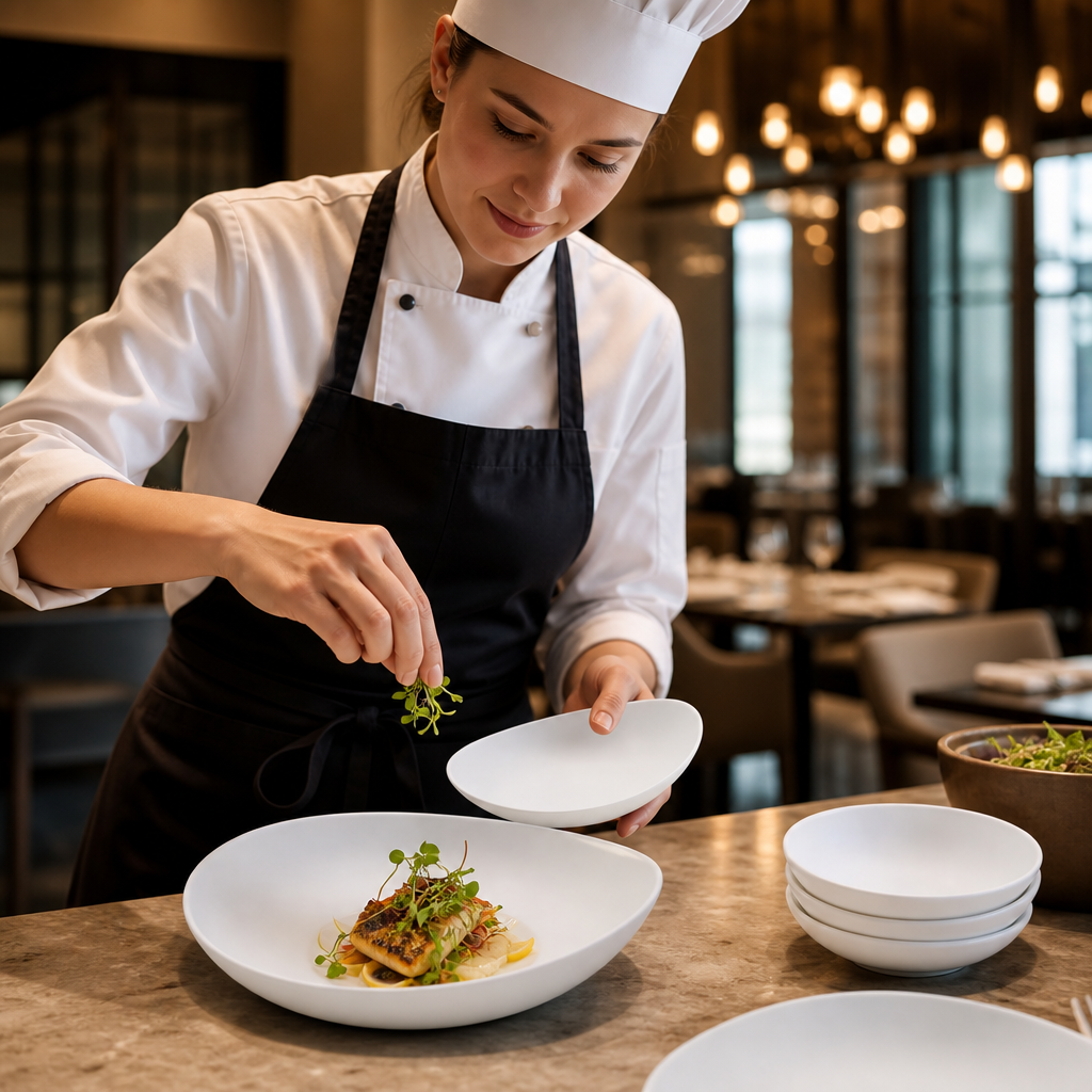 Bowls 150mm White Vitrified Ceramic for Elegant Dining (Pack of 12)
