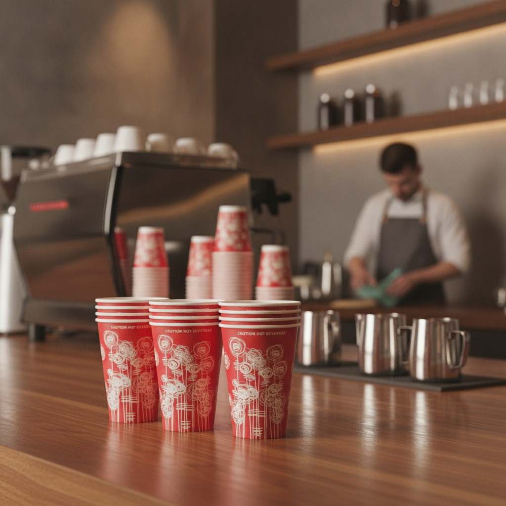 High-Quality Paper Vending Cups 250ml for Beverage Service (Pack of 1000)