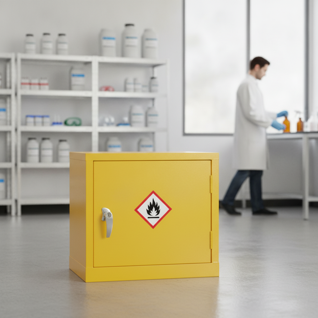 Steel Hazardous Substance Cabinet 5L for Safe Chemical Storage