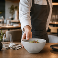 Churchill Era Deep Bowls in Grey for Stylish Table Service