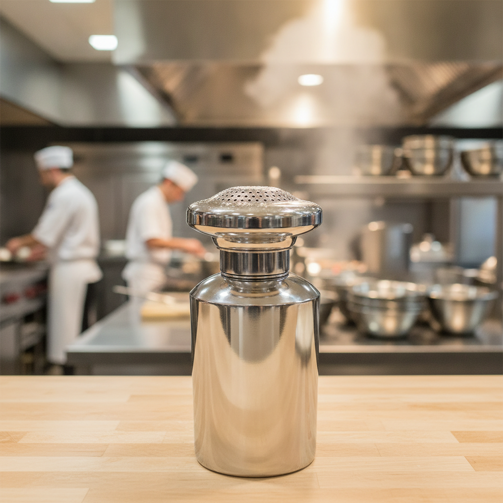 Stainless Steel Dredger 530ml for Commercial Kitchens