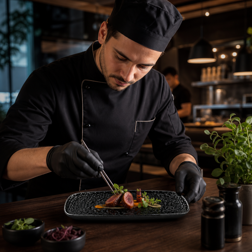 Oblong Plates x 269 127mm Vitrified Ceramic for Hospitality (Pack of 12)