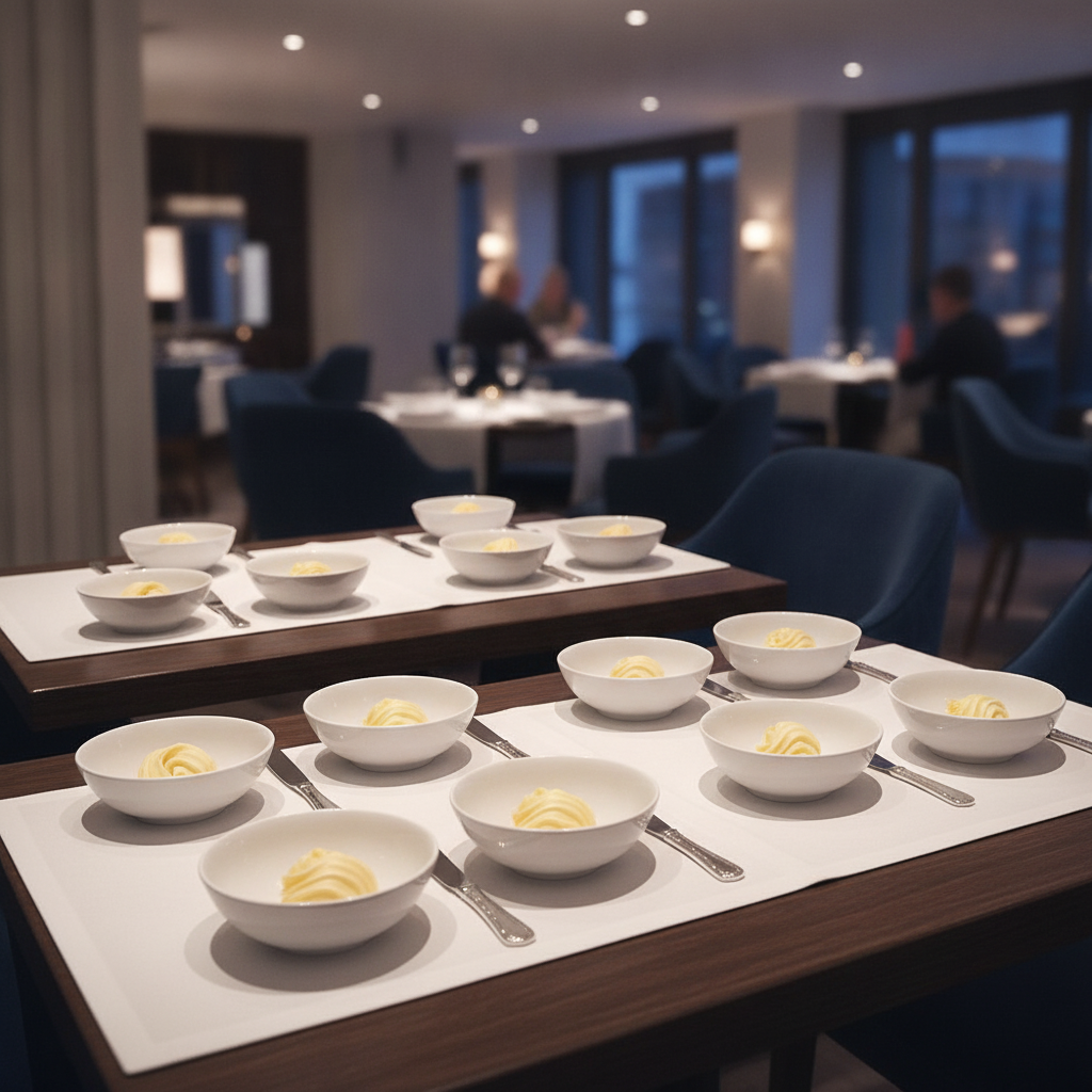 Bone China White Coupe Butter Dishes 80mm for Elegant Dining (Pack of 24)