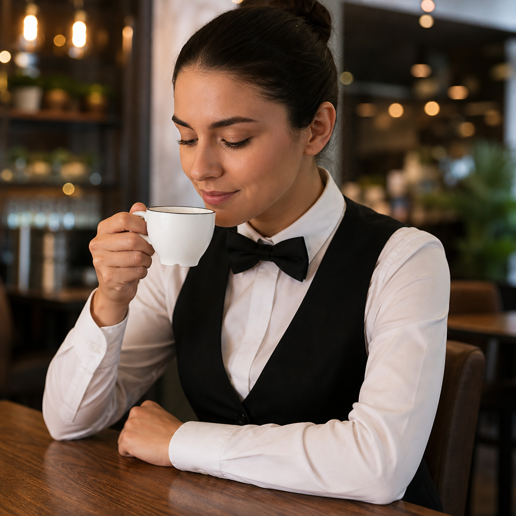 Fine China Espresso Cup 82ml with Black Rim for Catering (Pack of 24)