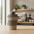PLA Reusable Coffee Cup 12oz for Eco-Conscious Cafés