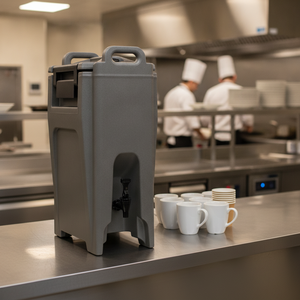 Polyethylene Insulated Beverage Dispenser 19.9L for Catering & Hospitality