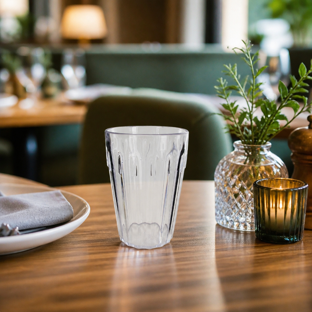 Polycarbonate Tumblers 141.3ml for Catering & Outdoor Events (Pack of 12)