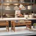 Wood Buffet Riser Crate 235mm for Restaurant Displays
