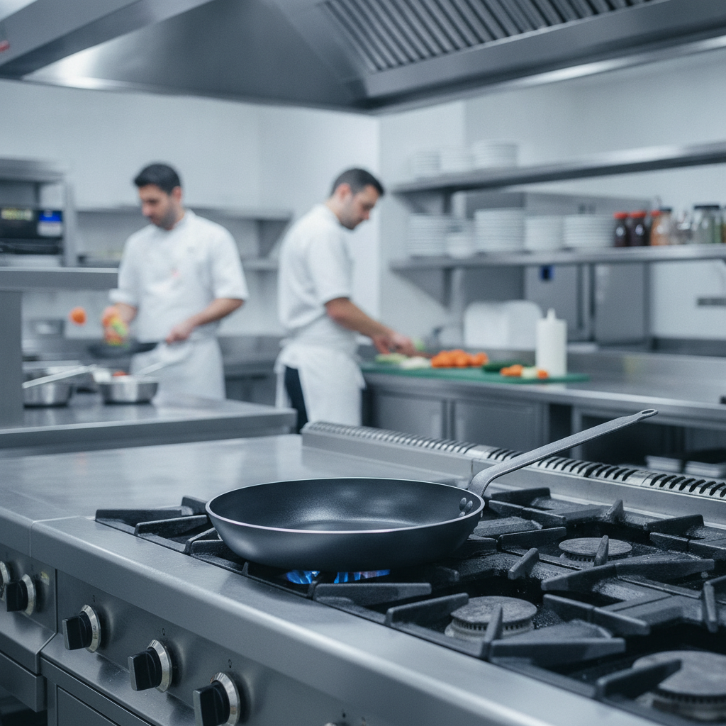 Aluminium Non-Stick Frying Pan 28cm for Commercial Kitchens