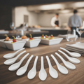 Recycled PET Party Spoon 135mm for Buffet & Table Settings (Pack of 12)
