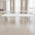 HDPE Rectangular Folding Table 8ft for Catering & Events